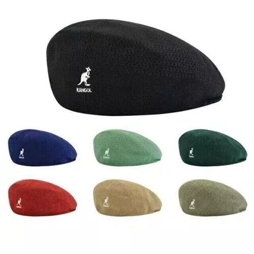 Kangol Breathable Beret Hat Summer Casual Woven Caps